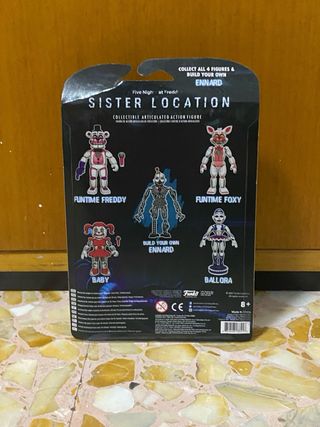 Fnaf sister location baby funko figure