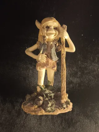 Figura Gnomo con Bastón