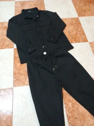Traje de hombre negro