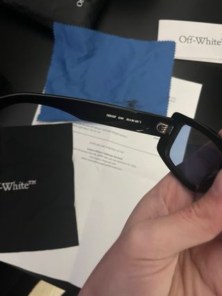 Occhiali da sole Off-White neri(prezzo trattabile)