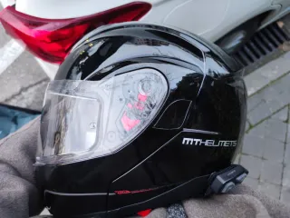 Casco Modular MT Helmets ATOM Nuevo con bluetooth