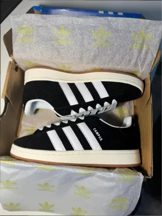 Adidas Campus 00s Zapatillas Negras Blancas