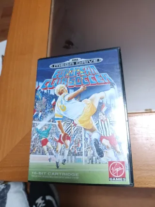 European Club Soccer Mega Drive Sega