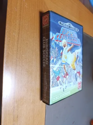European Club Soccer Mega Drive Sega