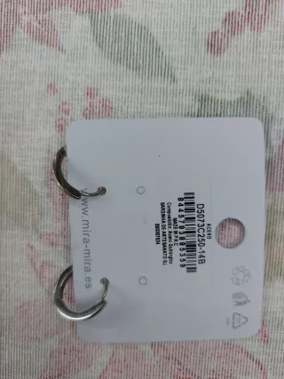 Pendientes Miramira Acero Multicolor