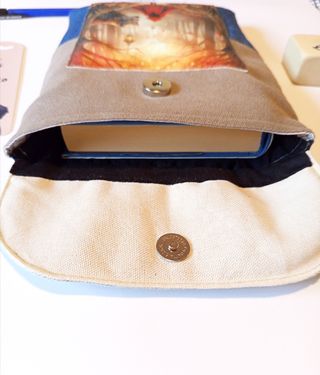 Funda acolchada Caperucita y el lobo