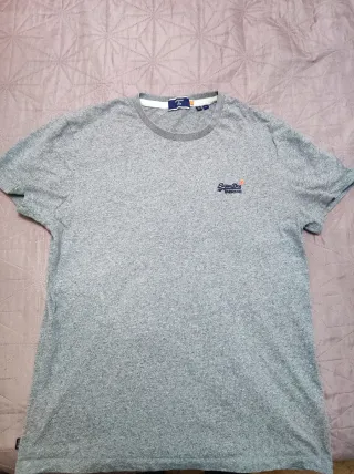 Camiseta Superdry Gris Talla L