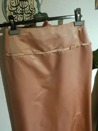 Conjunto de dos piezas fiesta y ceremonia rosa