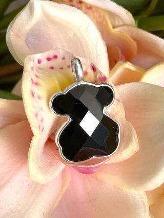 COLGANTE DE PLATA Y ONIX TOUS