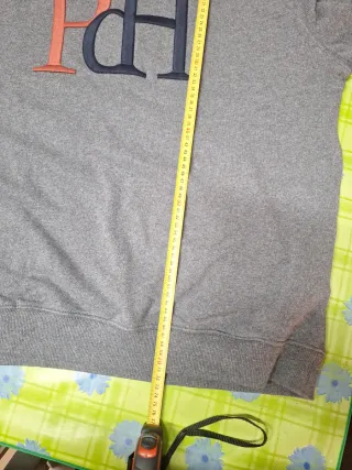 Sudadera Pedro del Hierro Hombre XXL Gris Naranja