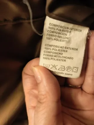 Chaquetón Mujer Cotton Crops Talla 48 Marrón