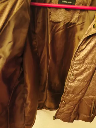 Chaquetón Mujer Cotton Crops Talla 48 Marrón