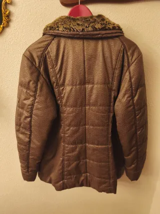 Chaquetón Mujer Cotton Crops Talla 48 Marrón