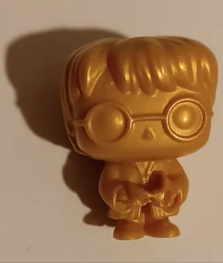 Mini Funko Pop Harry Potter Dorado Kinder Joy