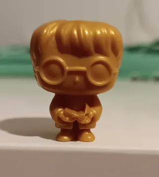 Mini Funko Pop Harry Potter Dorado Kinder Joy