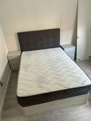 Canapé y colchon cama