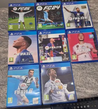 Juegos PS4 FIFA y FC. LEER DECRIPCION. FC25VENDIDO