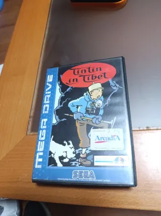 Tintín en Tíbet Mega Drive Sega