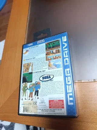 Tintín en Tíbet Mega Drive Sega