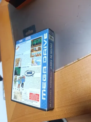 Tintín en Tíbet Mega Drive Sega