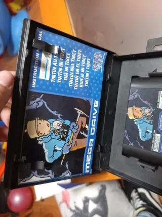 Tintín en Tíbet Mega Drive Sega