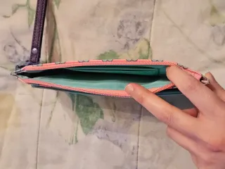 Billetera con monedero de Polly Pocket