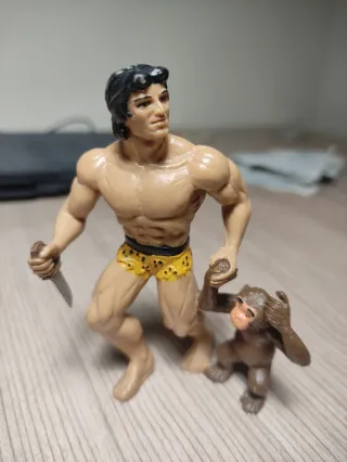 Figura PVC Tarzán y Chita - Disjorsa (1995)