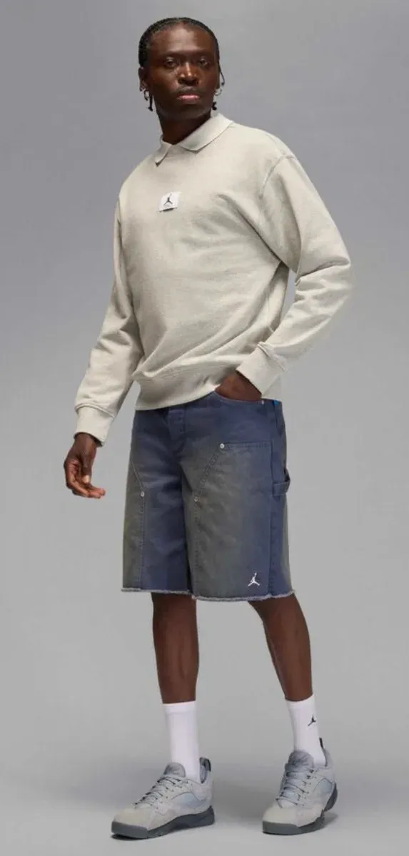 Zapatilla Deportiva Nike Jordan MVP 92 Gris Lobo.