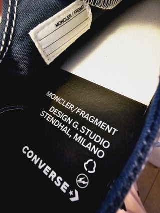 Moncler x Fragment Zapatillas. Nuevas