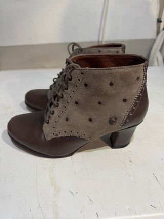 Botines Neosens piel y ante