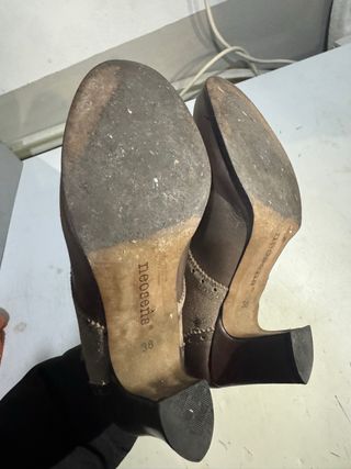 Botines Neosens piel y ante