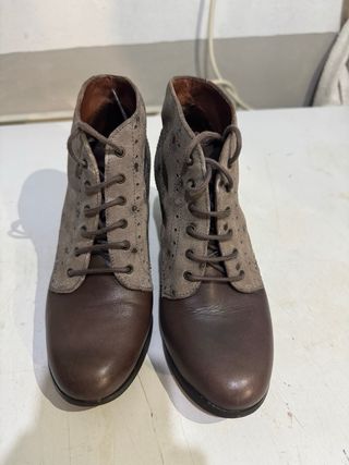 Botines Neosens piel y ante