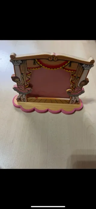 Cornice porta foto ballerine legno