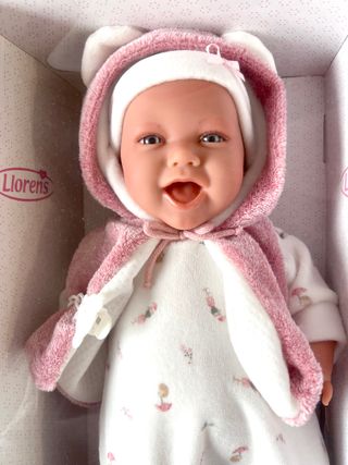 Muñeca Llorens Mimi Sonrisas Chaqueta Rosa