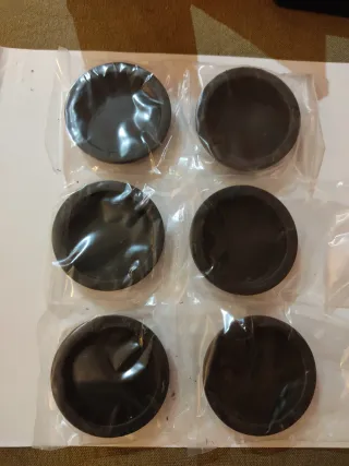 Tirador negro mate para puerta corredera