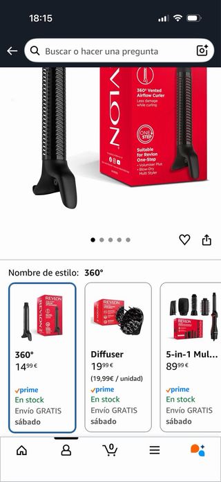 Accesorio Rizador Revlon One-Step