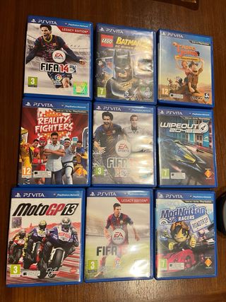 PS Vita con 10 giochi