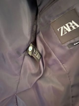 Traje de caballero Zara Slim Fit Talla M
