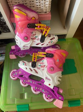 Patines Barbie Niña Ajustables