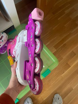 Patines Barbie Niña Ajustables