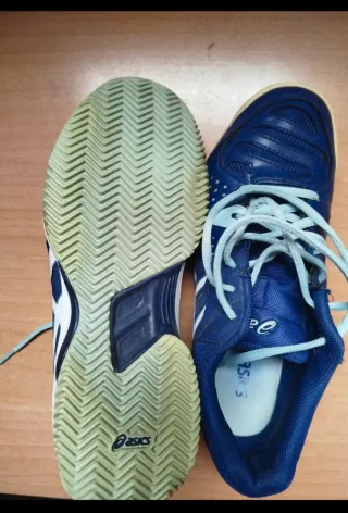 Zapatillas Asics Gel Dedicate 7 Azul  nu 38