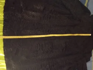 Abrigo astracán negro Mujer Fabricado en Valencia