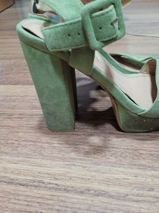 Zapatos de tacón Marypaz verde talla 36