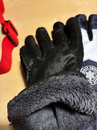 Conjunto esquí: guantes y gafas  Precio fijo