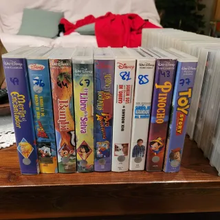 31 Películas VHS Disney Clásicos
