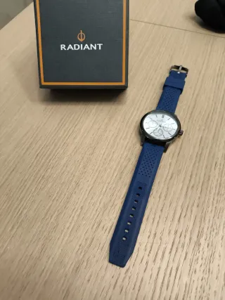 Reloj Radiant Hombre Azul y Plateado