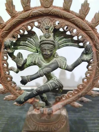 Estatua Shiva Danza Hindú Bronce