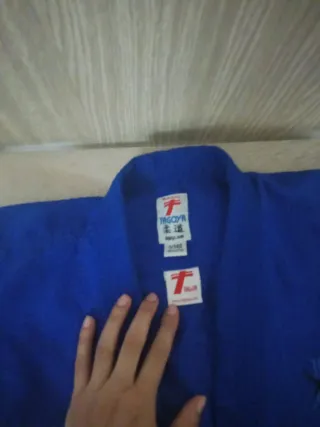 Kimono Yudo Talla 10/12 Años Azul