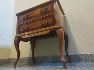 Mesita Noche Raíz Vintage Art Déco