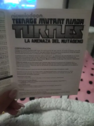 Juego PS3 Teenage Mutant Ninja Turtles